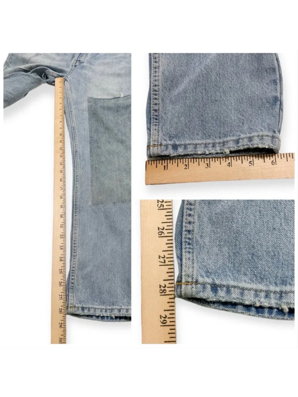 EVERLANE 90s Cheeky Patchwork Jean, Ankle, Size 27R, New with Tag